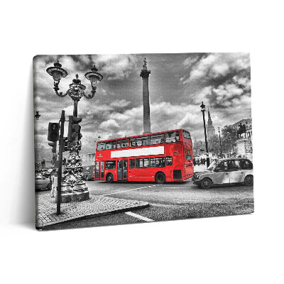 Obraz canvas 80x60 cm Každodenní život v Londýně