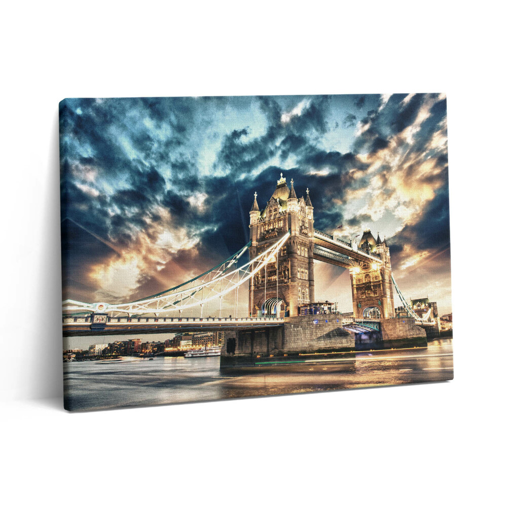 Obraz canvas 80x60 cm Tower Bridge v Londýně