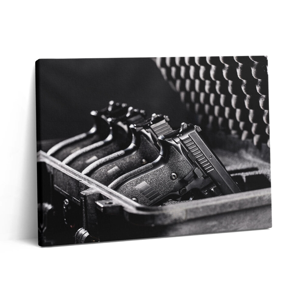 Obraz z fotografie na plátně 80x60 cm Zbraň