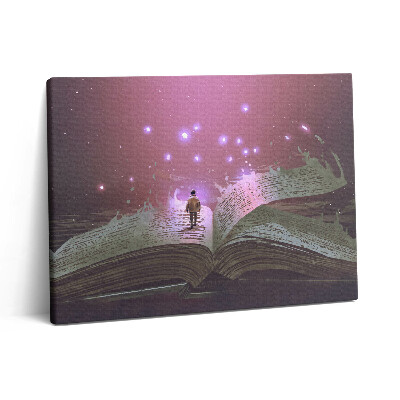 Obraz canvas 80x60 cm Abstraktní kniha