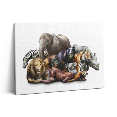 Obraz canvas 80x60 cm Divoká příroda