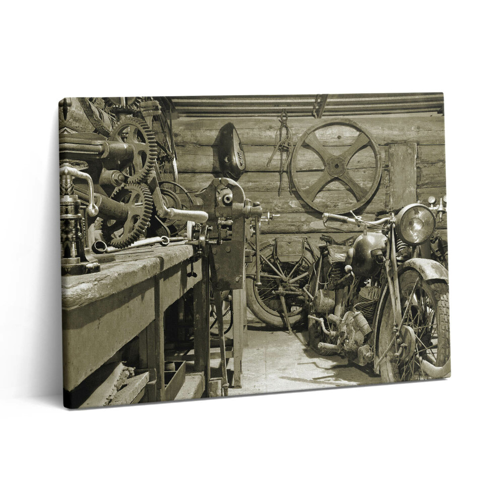 Obraz na plátně 80x60 cm Staré motorky