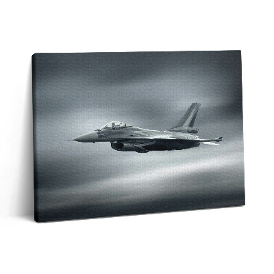 Obraz na plátně 80x60 cm Vojenské letadlo v letu
