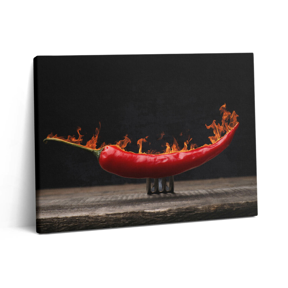 Obraz z fotografie na plátně 80x60 cm Pepř