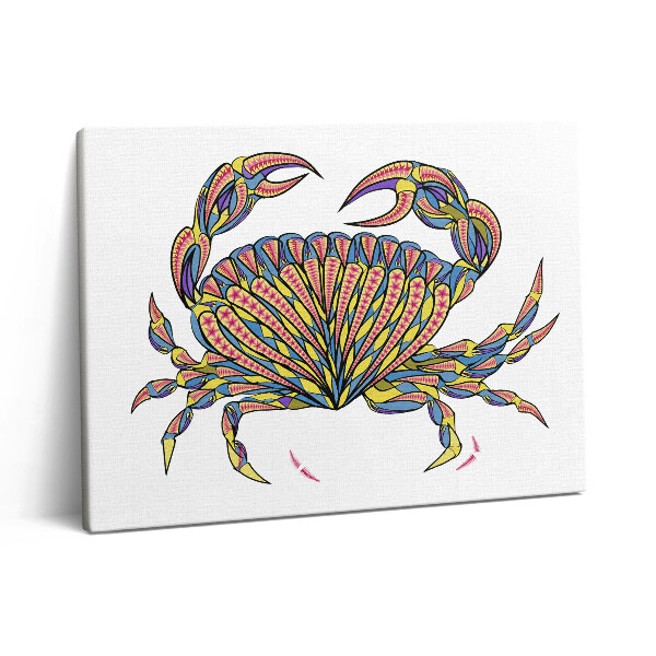 Obraz z fotografie na plátně 80x60 cm Etnický krab