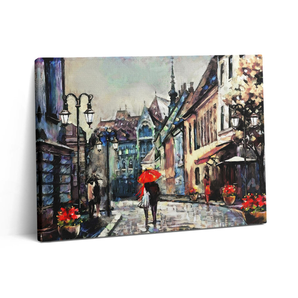 Obraz z fotografie na plátně 80x60 cm Architektura města