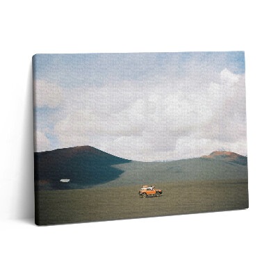 Obraz na plátně 80x60 cm Vozidlo na Kamčatce