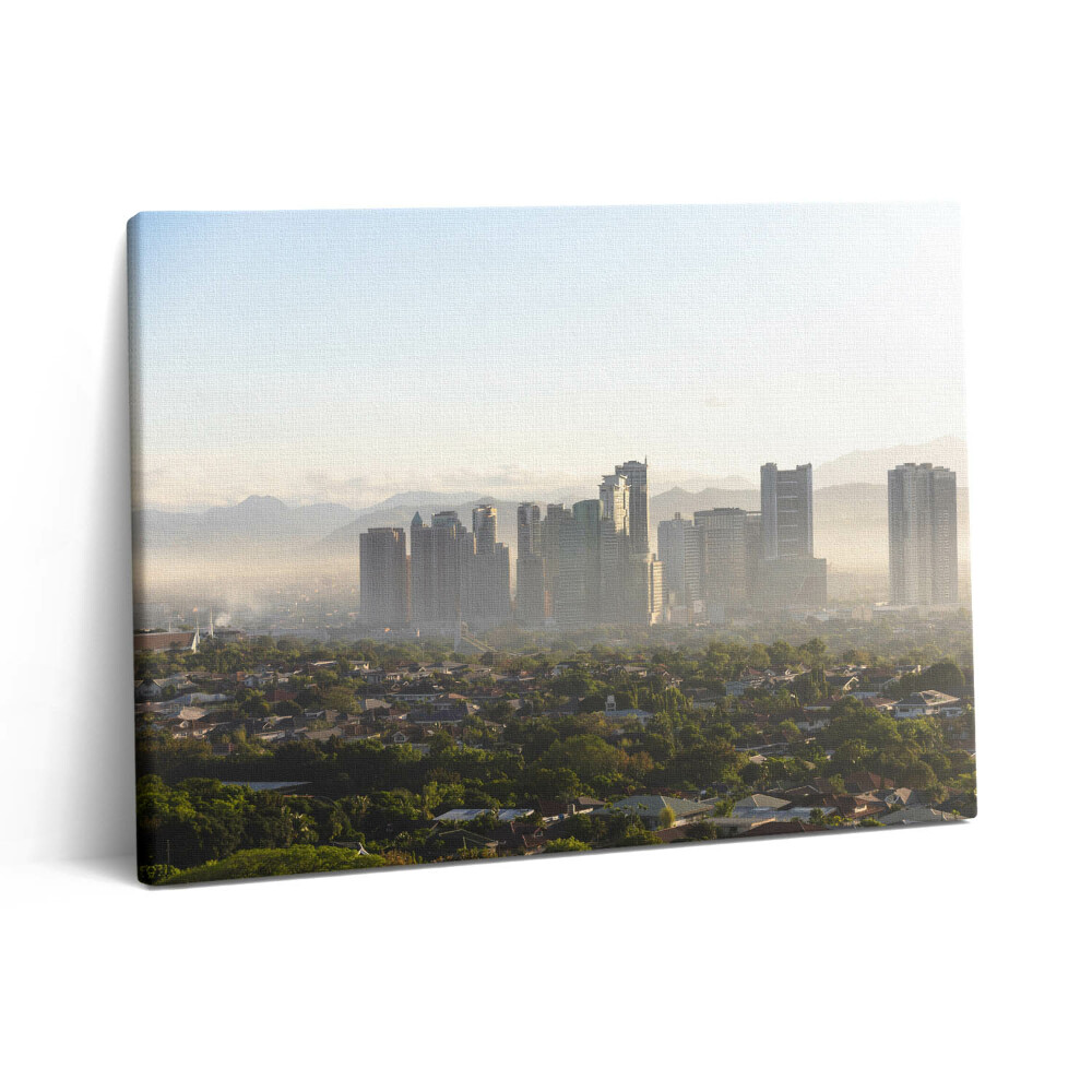 Obraz z fotografie na plátně 80x60 cm Quezon City Filipíny