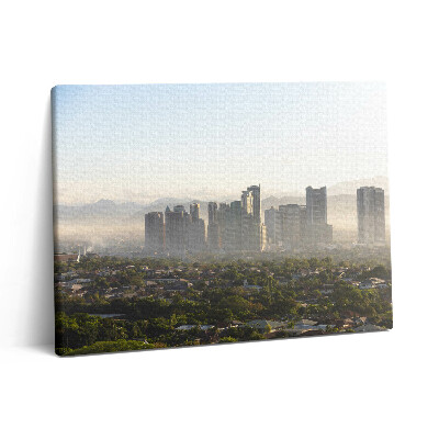 Obraz z fotografie na plátně 80x60 cm Quezon City Filipíny