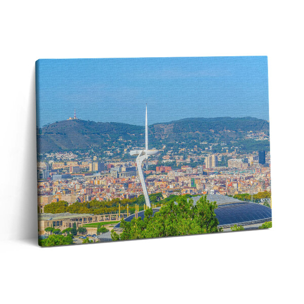 Obraz na plátně 80x60 cm Olympijský park v katalánské Barceloně