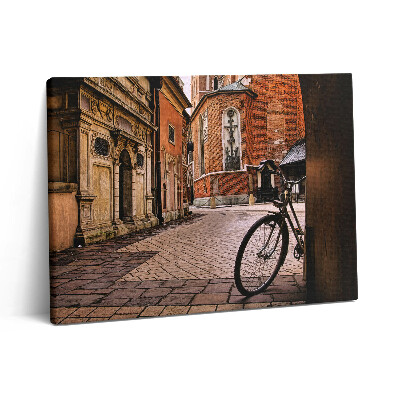 Obraz z fotografie na plátně 80x60 cm Tržní náměstí v Krakově