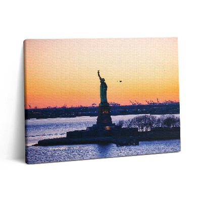 Obraz canvas 80x60 cm Socha Svobody v New Yorku