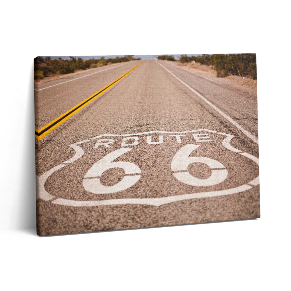 Obraz canvas 80x60 cm Americká silnice 66