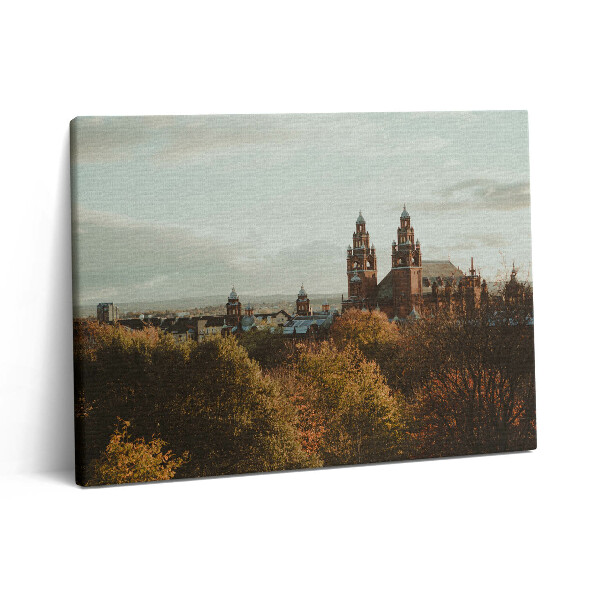 Obraz na plátně 80x60 cm Umělecká galerie v Glasgow