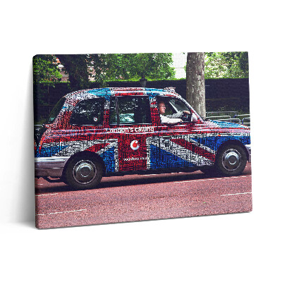 Obraz z fotografie na plátně 80x60 cm Britské auto