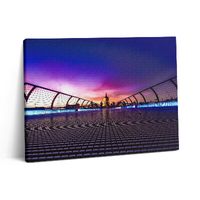 Obraz z fotografie na plátně 80x60 cm Katedrála svatého Pavla v Londýně