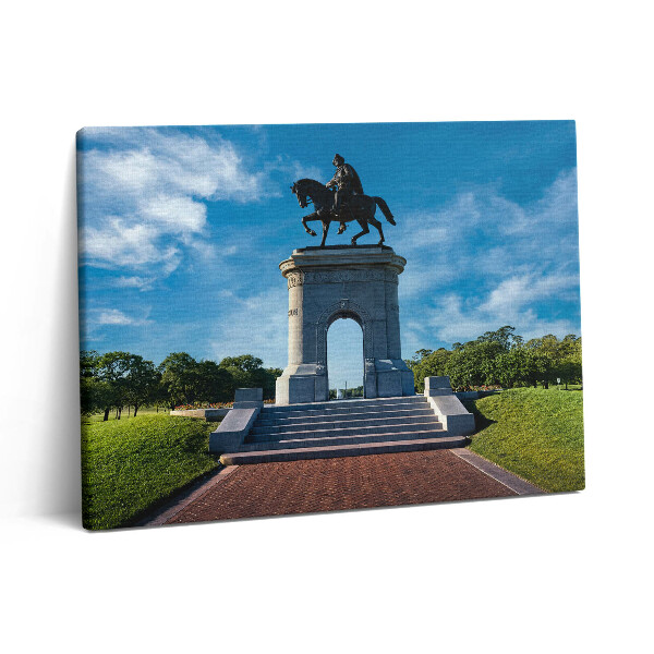 Obraz canvas 80x60 cm Socha Sama Houstona