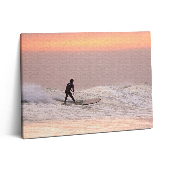 Obraz z fotografie na plátně 80x60 cm Surfař na Havaji