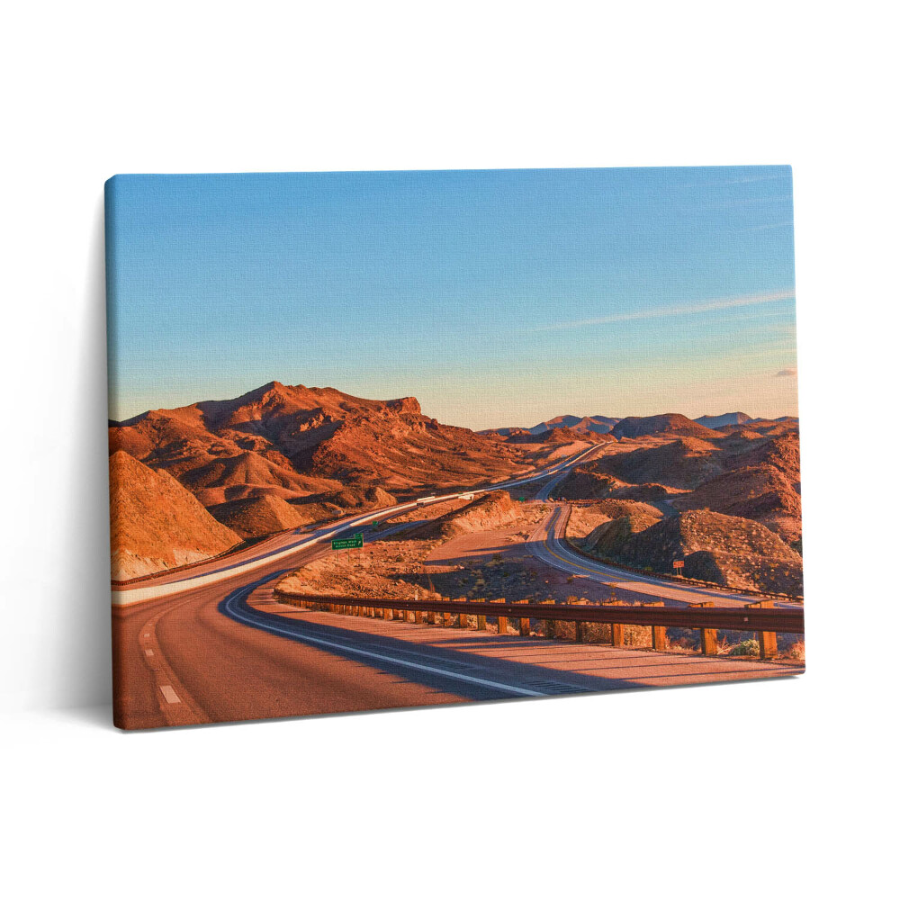 Obraz z fotografie na plátně 80x60 cm Skály a kaňon