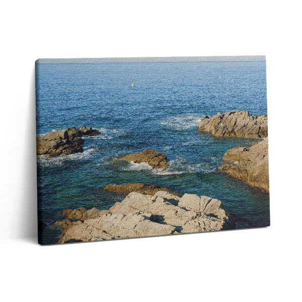 Obraz canvas 80x60 cm Pobřeží Costa Brava