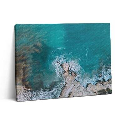 Obraz canvas 80x60 cm Fjordy na pobřeží Costa Blanca