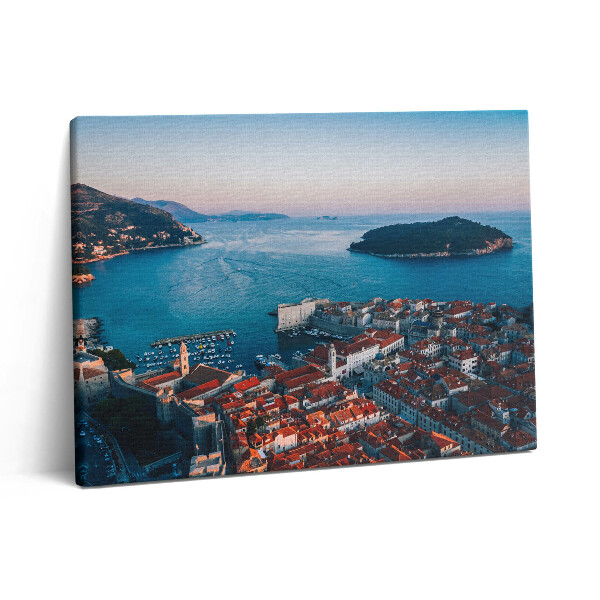 Obraz canvas 80x60 cm Podívejte se na Chorvatsko