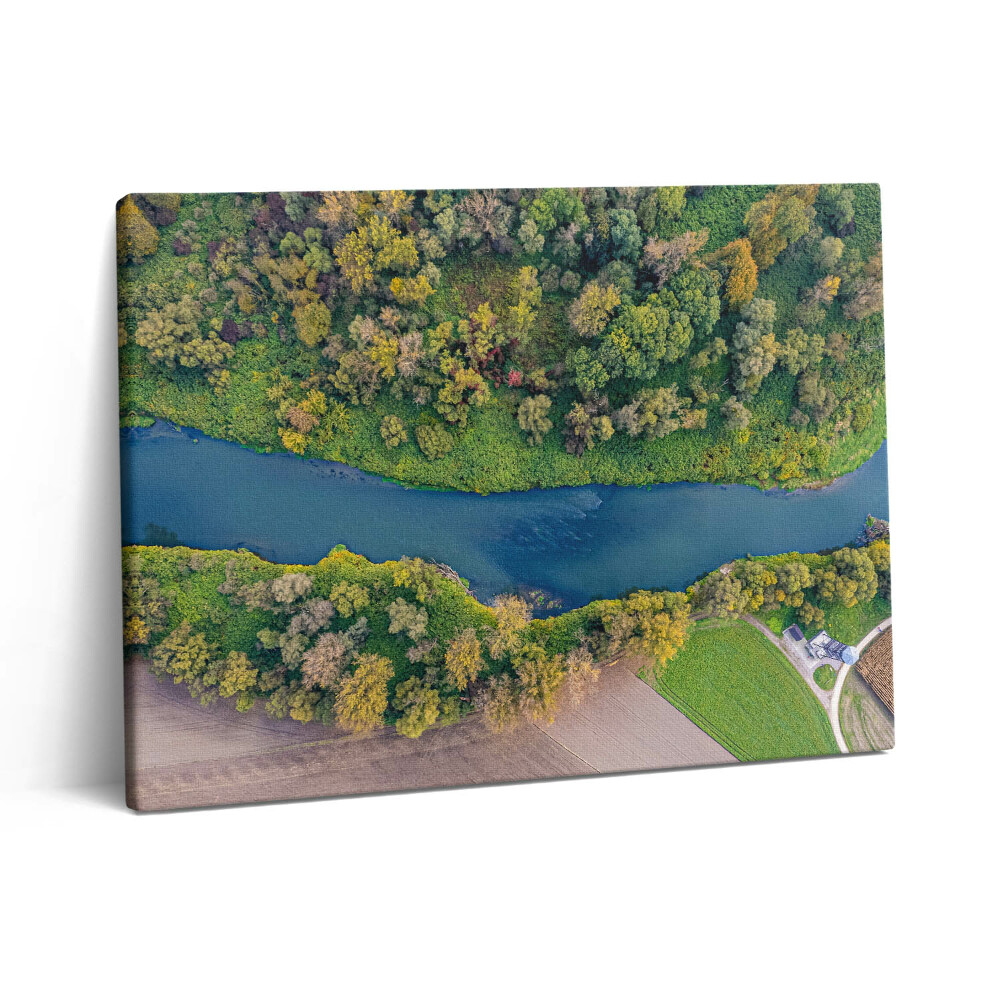 Obraz na plátně 80x60 cm Řeka Odra v České republice