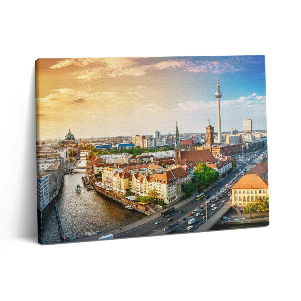 Obraz na plátně 80x60 cm Pohled na Berlín