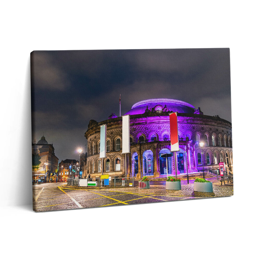 Obraz canvas 80x60 cm Trh s kukuřicí v Leedsu, Anglie