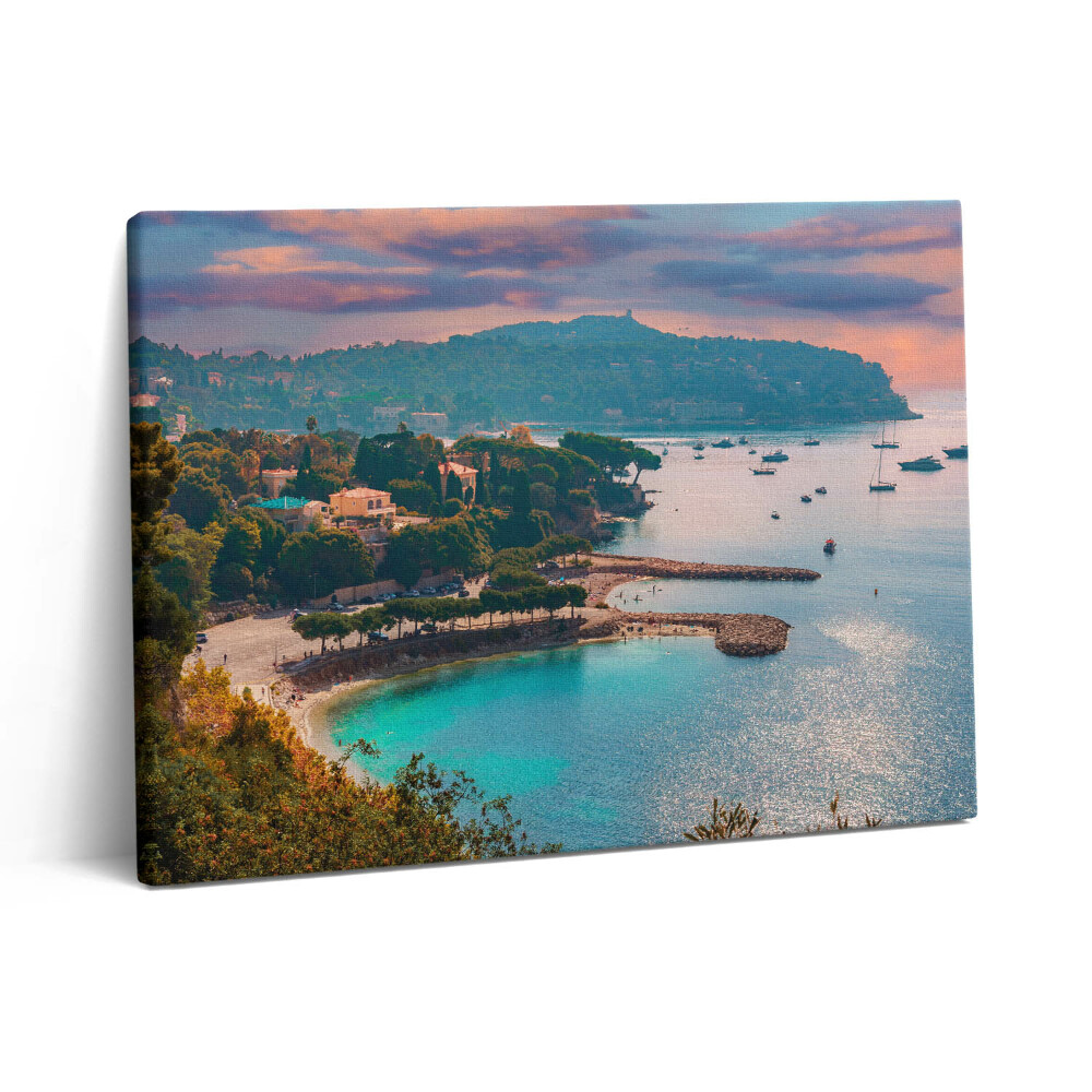 Obraz na plátně 80x60 cm Pohled na Francouzskou riviéru