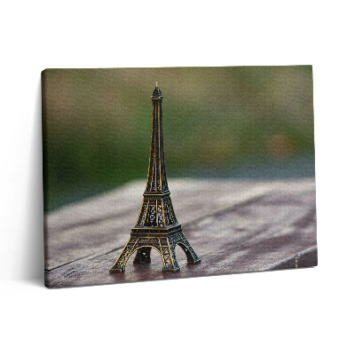Obraz canvas 80x60 cm Suvenýr z Eiffelovy věže