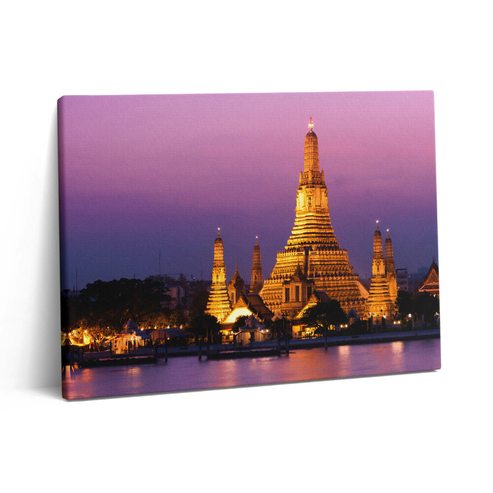 Obraz na plátně 80x60 cm Chrám v thajském Bangkoku