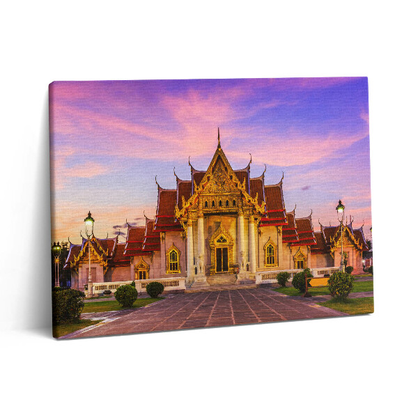 Obraz canvas 80x60 cm Palác v Bangkoku, Thajsko