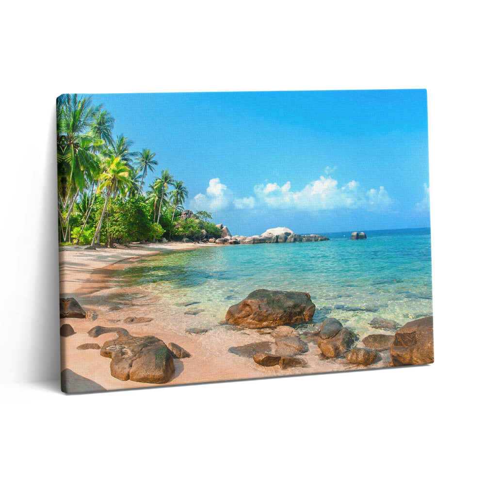 Obraz na plátně 80x60 cm Krásná pláž v Thajsku