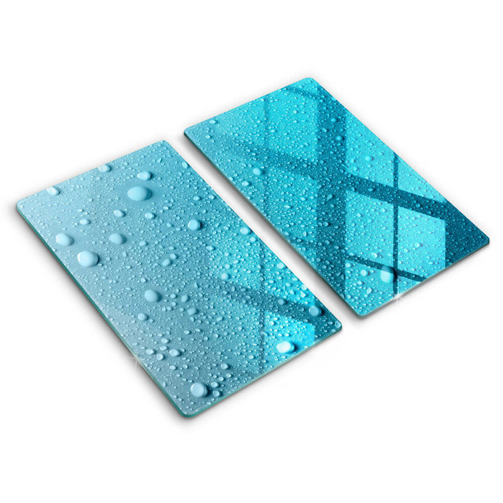 Deska za sporák 2 sztuki Kapky vody