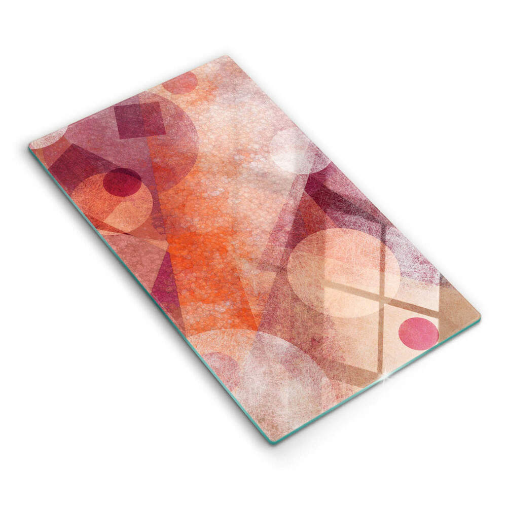 Ochranná deska za plynový sporák Abstraktní umění