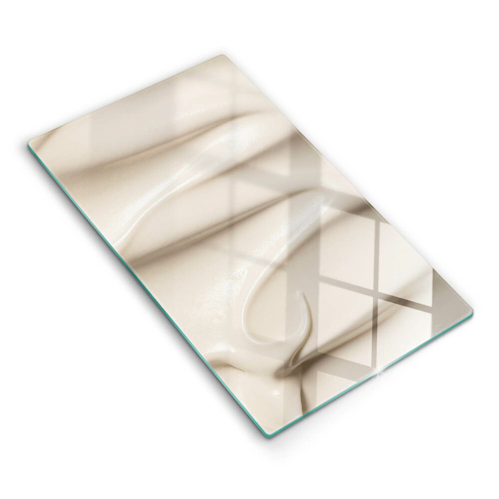 Sklo za varnou desku Krémová zmrzlina