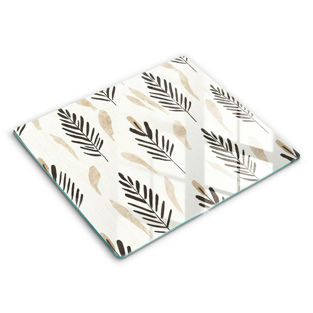 Krycí deska na sporák 60x52 cm Boho rostliny