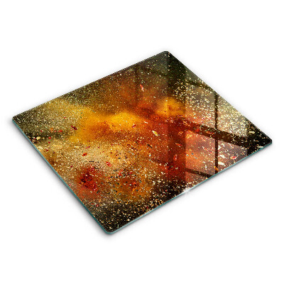 Sklo za sporák 60x52 cm Barevné koření