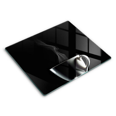 Ochranná deska za sporák 60x52 cm Šálek čaje