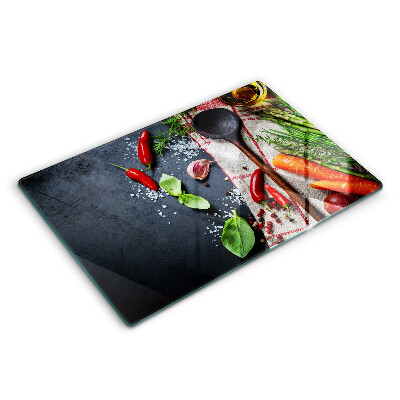 Sklo za sporák 80x52 cm Kuchyňské jídlo