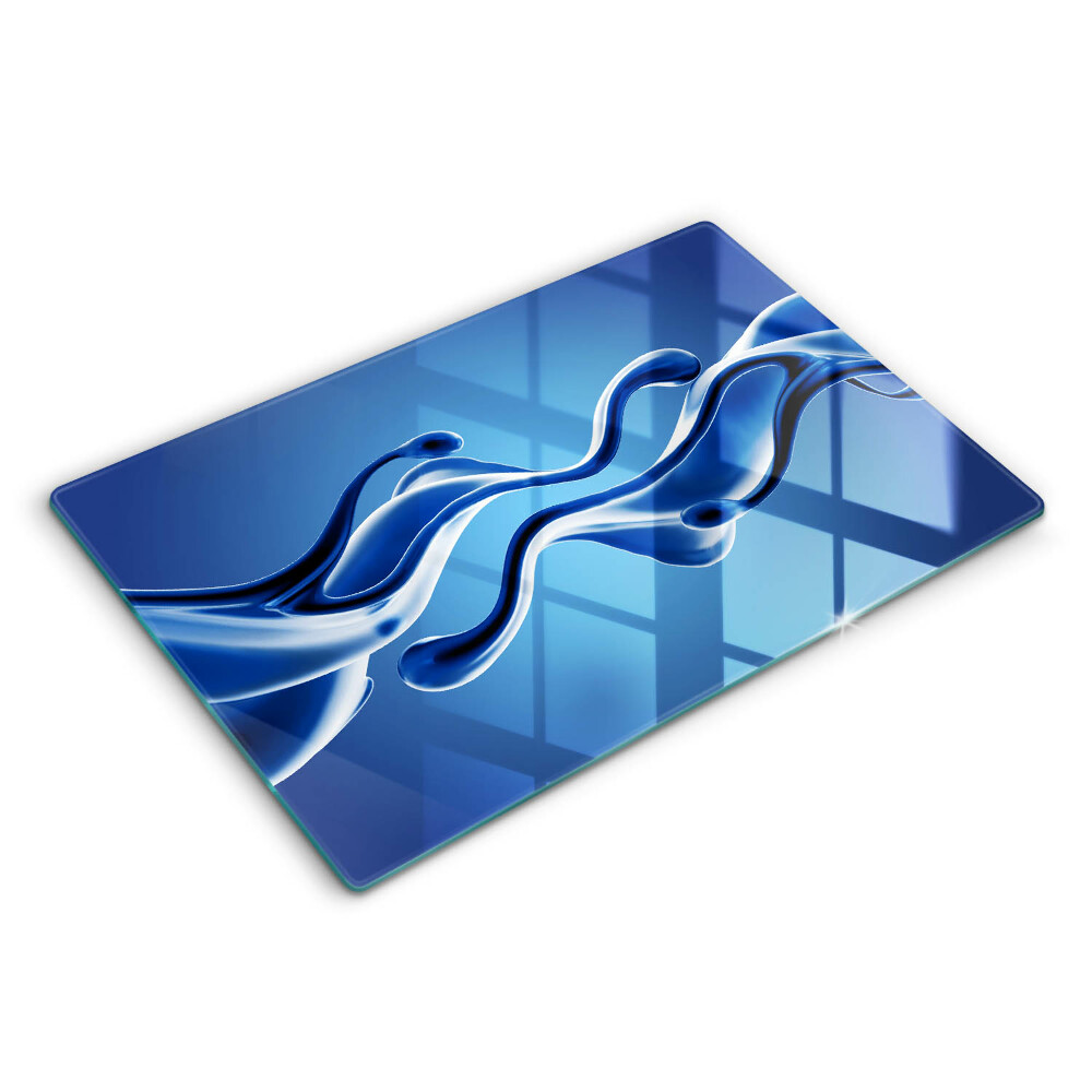 Kryt na indukční desku 80x52 cm Tekutá abstrakce