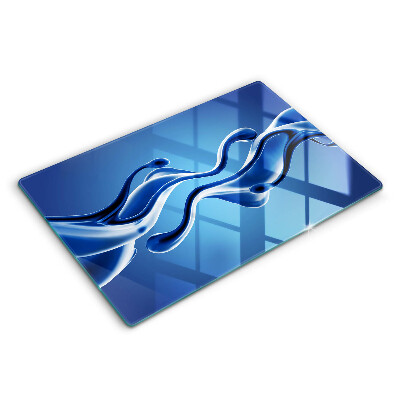 Kryt na indukční desku 80x52 cm Tekutá abstrakce