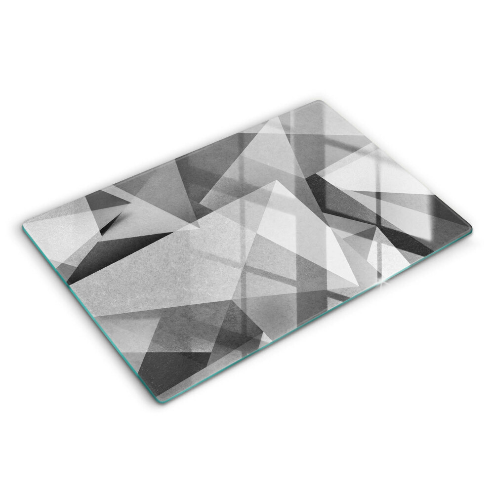 Ochranná deska za sporák 80x52 cm Konkrétní ostrá abstrakce
