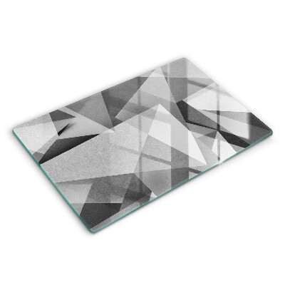 Ochranná deska za sporák 80x52 cm Konkrétní ostrá abstrakce