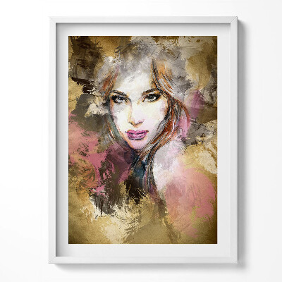 Obraz v rámu Portrét tajemné ženy