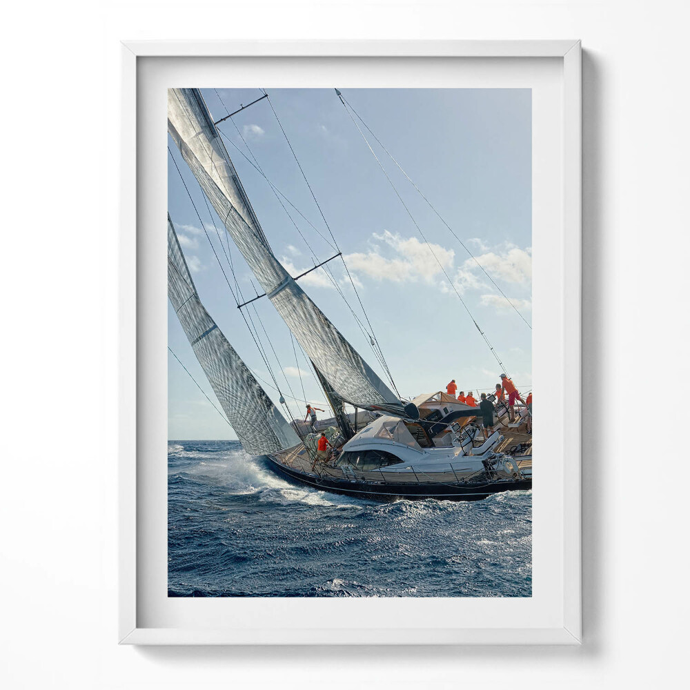 Obraz v rámu Regata plachetnic