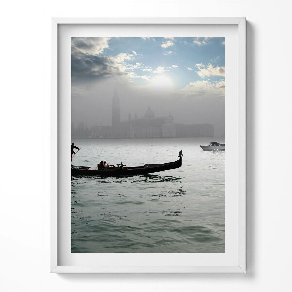 Obraz v rámu Benátské gondoly