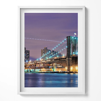 Obraz v rámu Brooklynský most