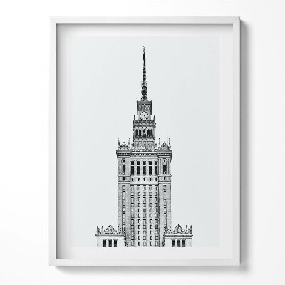 Obraz v rámu Palác kultury a vědy Varšava